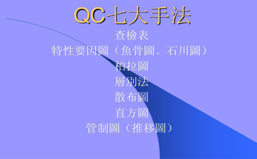 QC七大手法