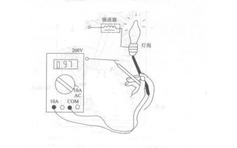 萬(wàn)用表測電流的方法【圖文】